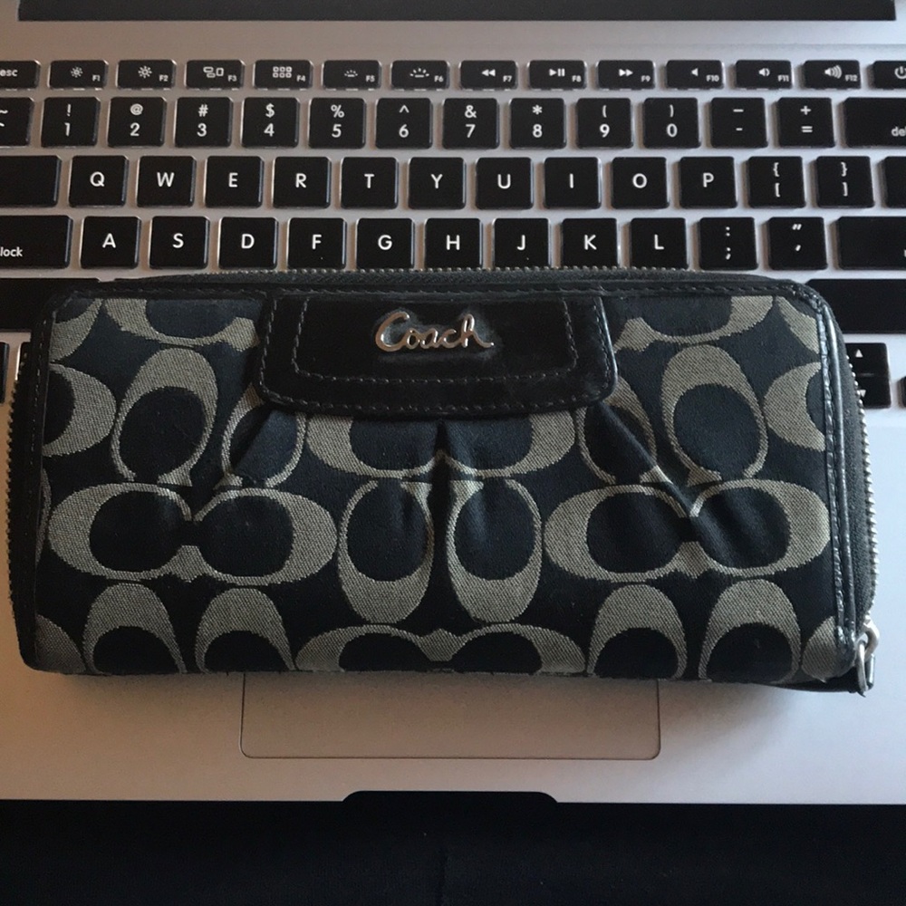 Coach Zip Wallet